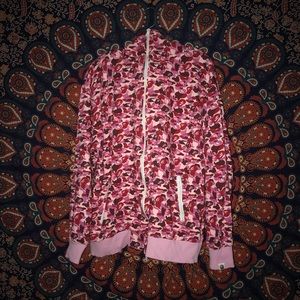 Bape X Kaws Bendy Camo Hoodie